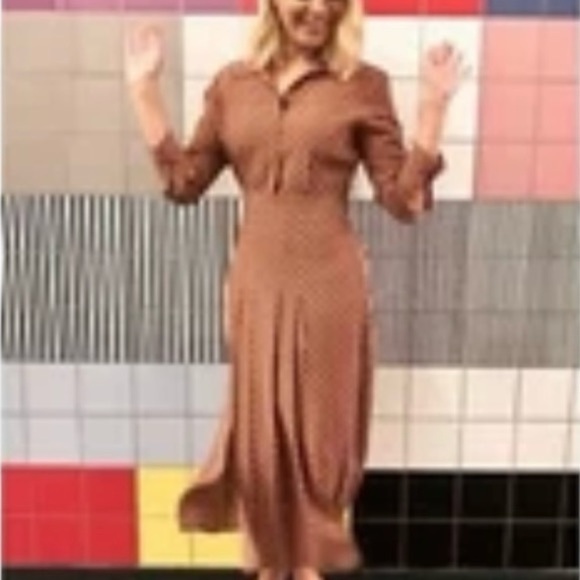 Top Shop Selfridges Polk Dot Shirtwaist As Seen On Princess Kate 8 - Picture 2 of 11